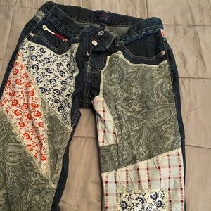 Tommy patchwork jeans